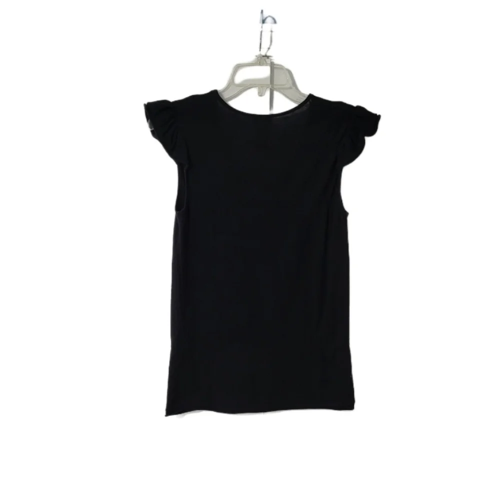Mossimo Women's Vintage Size Small Fairy Grunge Top with Cap Sleeves Black